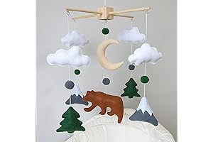 Woodland Bear Mobile for Crib
