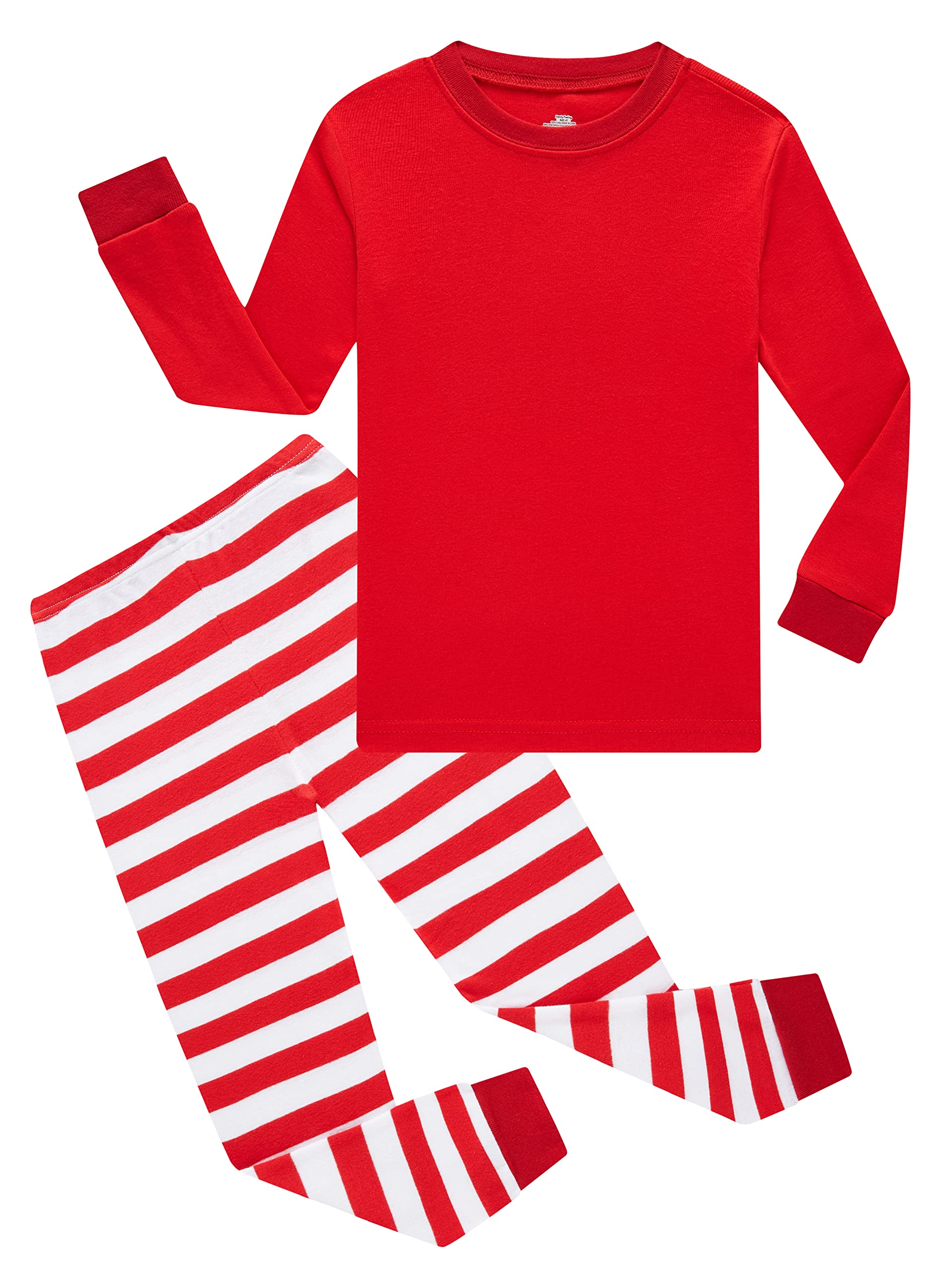 Family Feeling Little Boys Pajamas Sets 100% Cotton Long sleeve Pjs