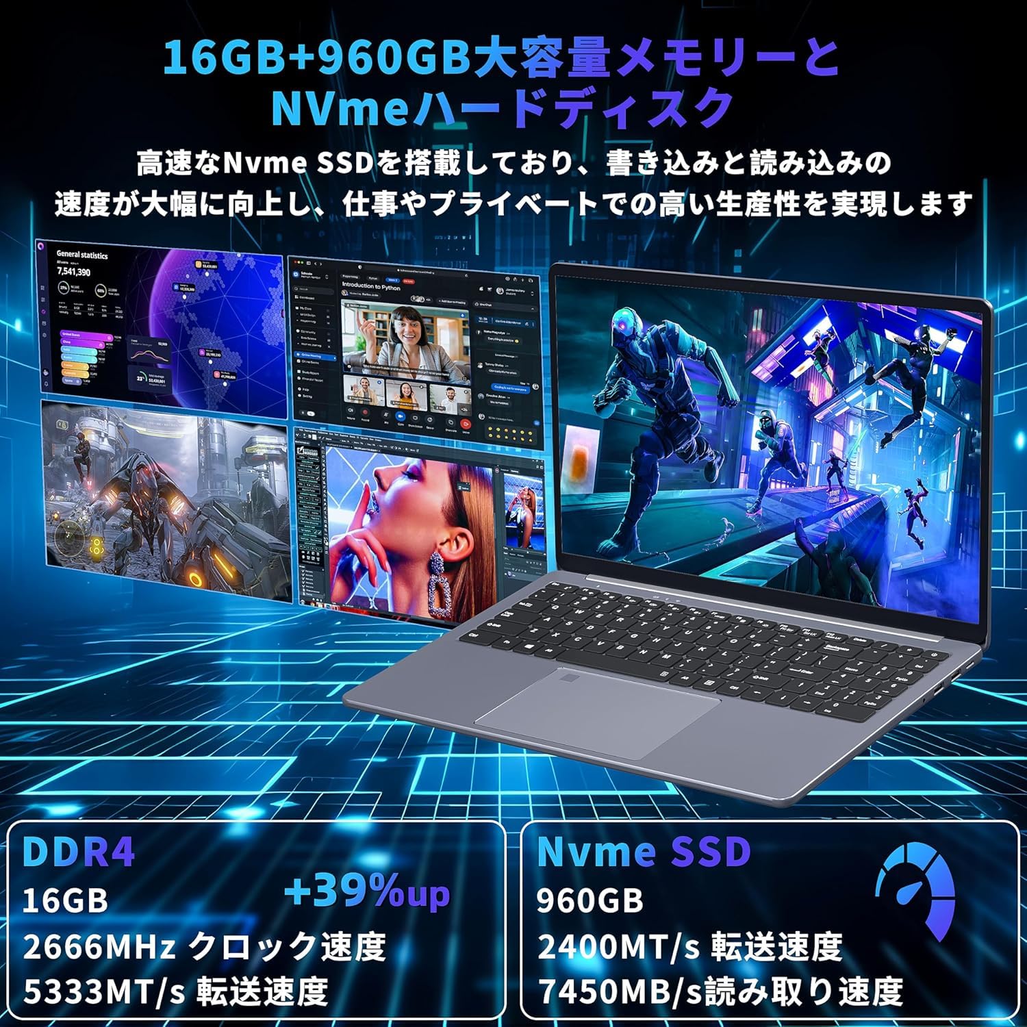 Amazon.co.jp: ノートパソコン 15.6インチCore i9-9880H/Windows11&