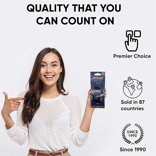 Miniatura 7 de Aroon - Aromatizante para automóvil Sport LUX  Aromatizante de cartón para automóvil y hogar 12 Dorado