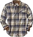 Legendary Whitetails Men's Flannel Shirt Long Sleeve Button Down 100%!C(MISSING)otton