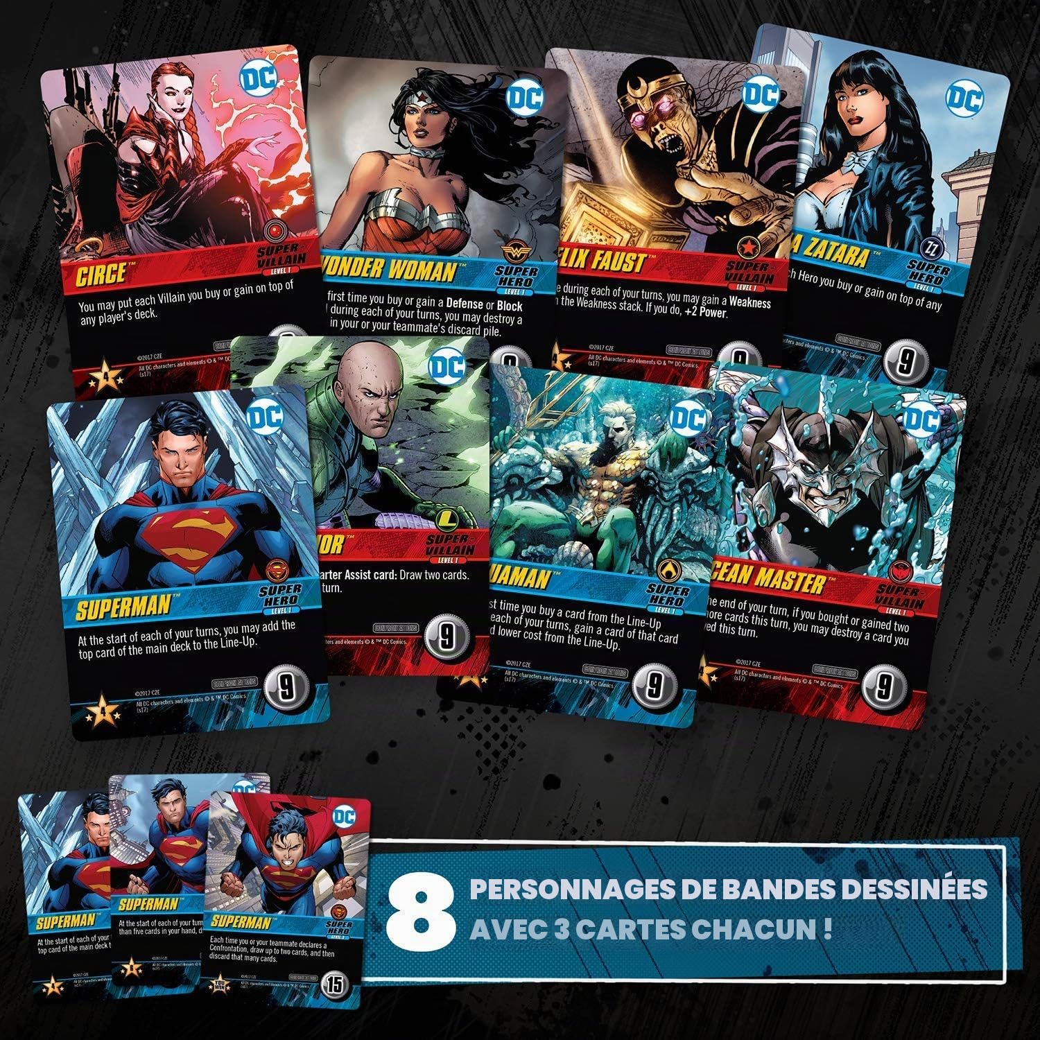 Unbekannt DC Deck Building Game Confrontations - en Anglais