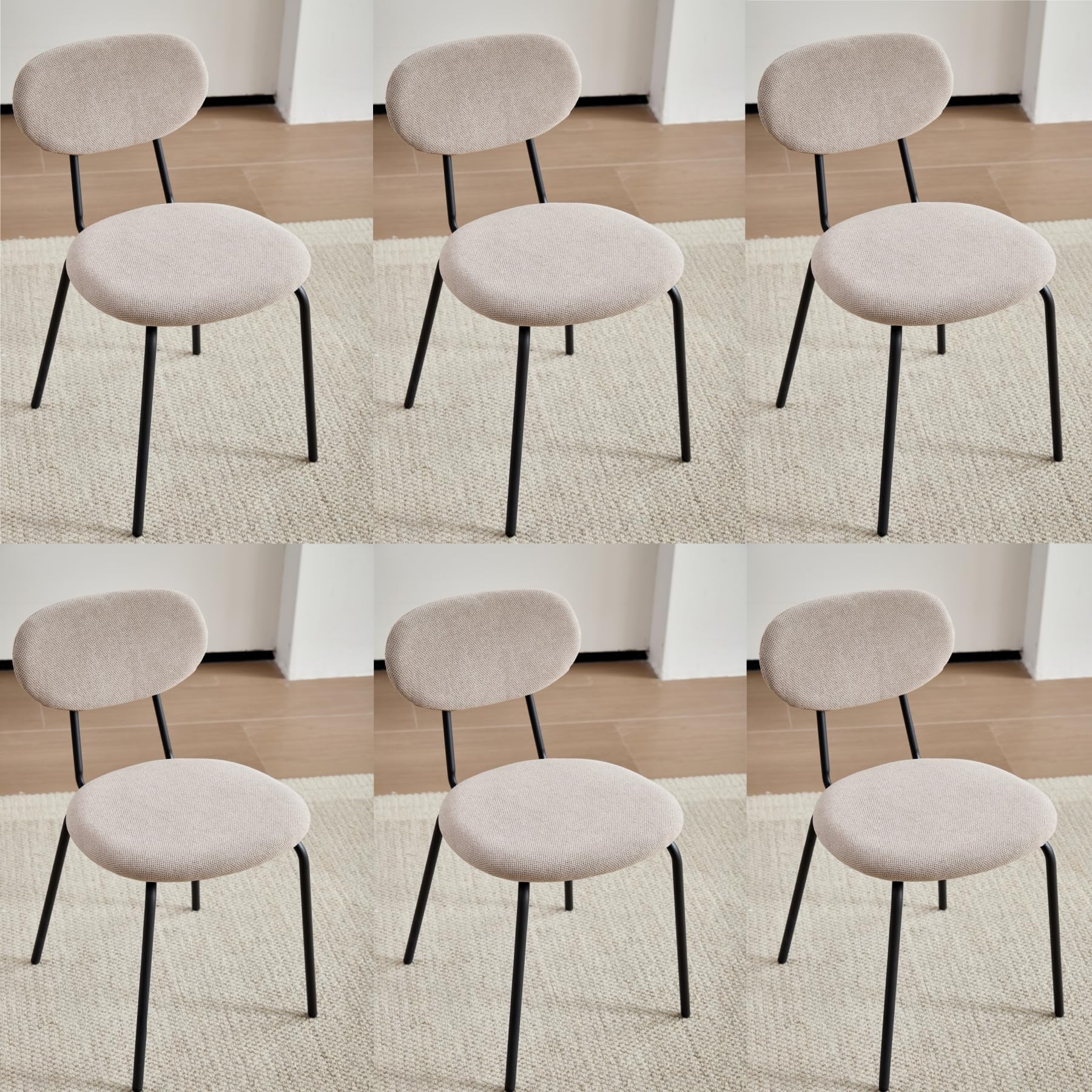 lot de 6 chaises de salle à manger