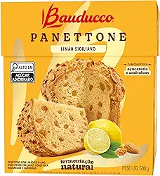 Panettone Bauducco Speciale Uvas Brancas e Limão Siciliano 500g