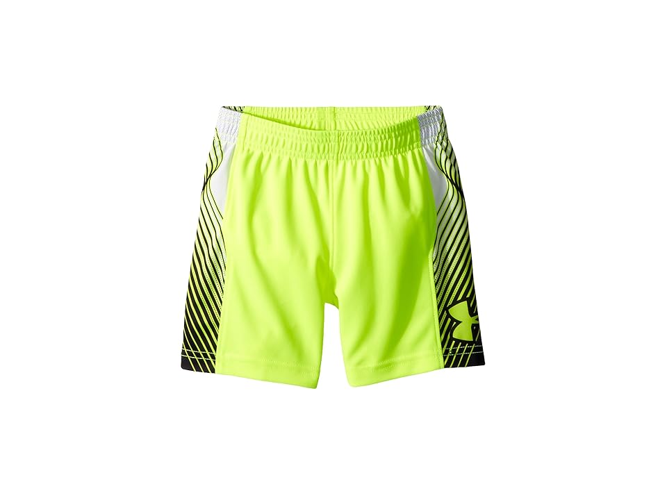 

Under Armour Kids Space The Floor Shorts (Toddler) (Hi Vis Yellow) Boy's Shorts
