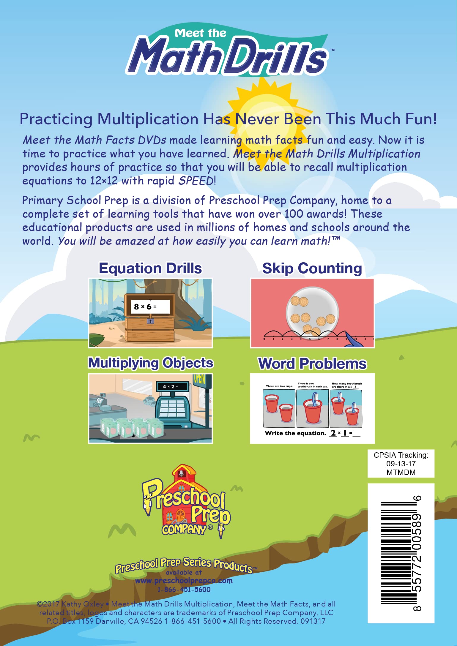 Amazon.com: Meet the Math Drills: Multiplication DVD : Animation