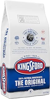 Kingsford Original Charcoal Briquettes, BBQ Charcoal for Grilling 16 Pounds