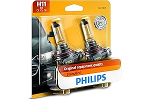 Philips Standard H11 Halogen Headlight Bulbs