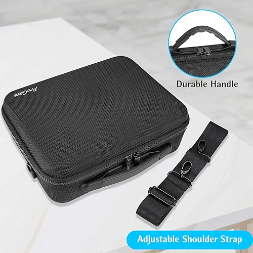 Miniatura 4 de ProCase Estuche de transporte para DJI Mini 2 DJI Mini 2 Fly More Combo y accesorios, estuche de viaje de almacenamiento duro a prueba de golpes con