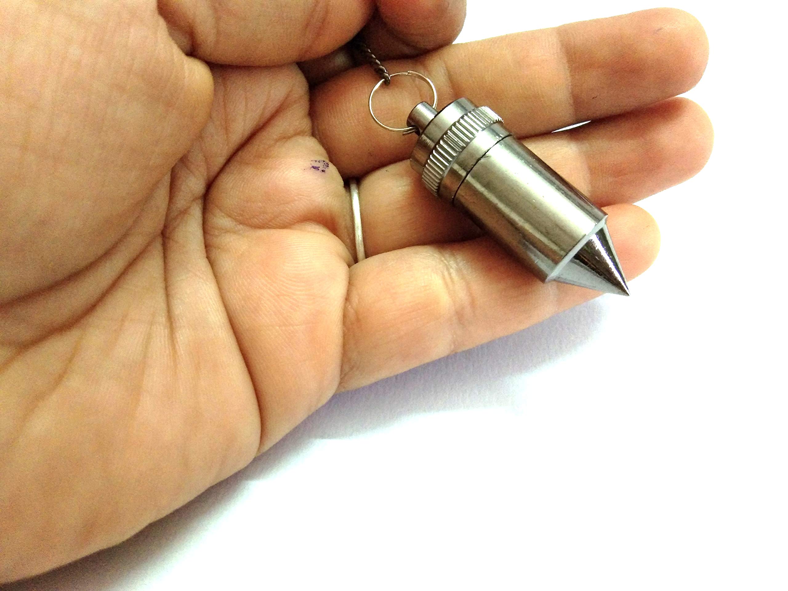 Jet International Brilliant Cone Room Copper Plated Pendulum Healing Dowsing A Metal Reiki Results, crystal git