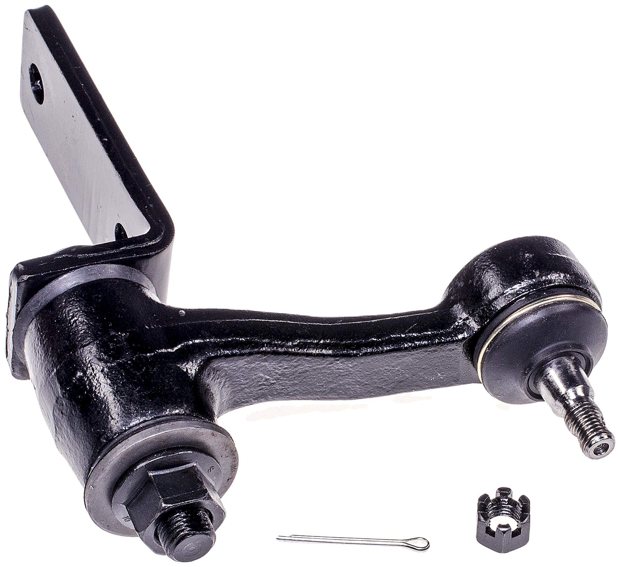 Dorman IA9004 Steering Idler Arm Compatible with Select Dodge/Mitsubishi/Plymouth Models - Idler Arm - Steering Idler Arm And Bracket Assembly - This steering idler arm and bracket assembly is engineered to match the fit, function and performance of the original assembly to help restore proper steering function on specific vehicle years, makes and models.