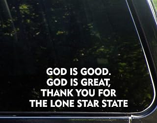 Sign Depot God is Good. God is Great, Thank You for The Lone Star State