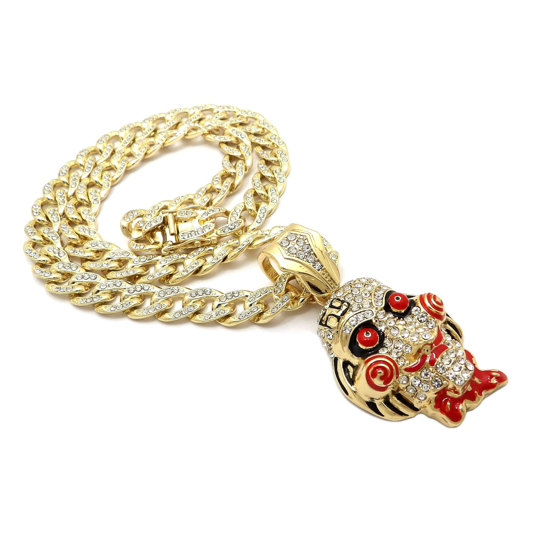 Jigsaw Hip Hop Rapper Style Tekashi69 Pendant And 13mm 20