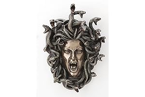 Enigmatic Medusa Head: An Ancient Guardian in Bronze