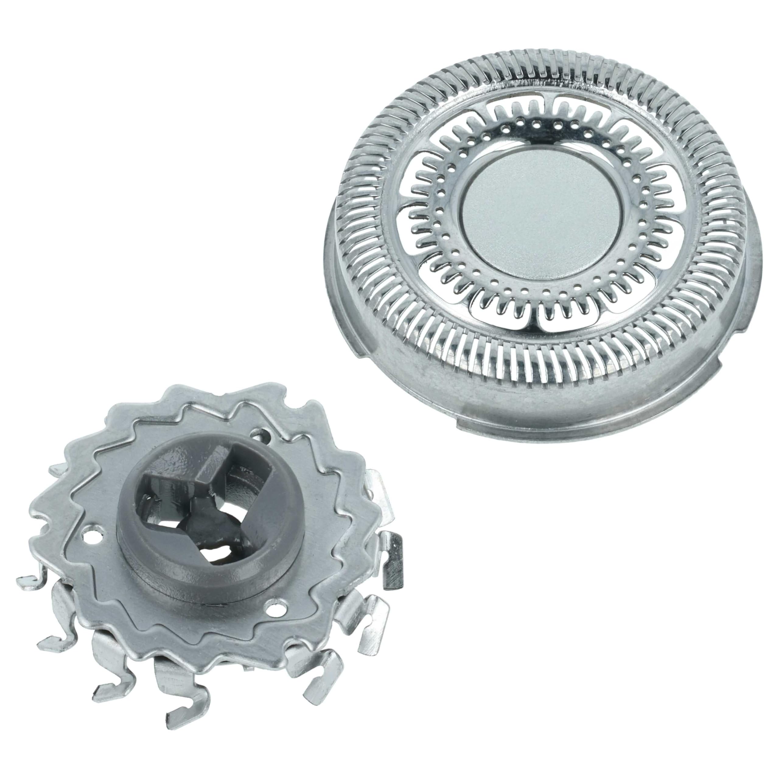 vhbw 6x cabezales reemplaza Philips SH70/50, SH70/60, SH70, SH71, SH71/50 para máquina de afeitar, plata