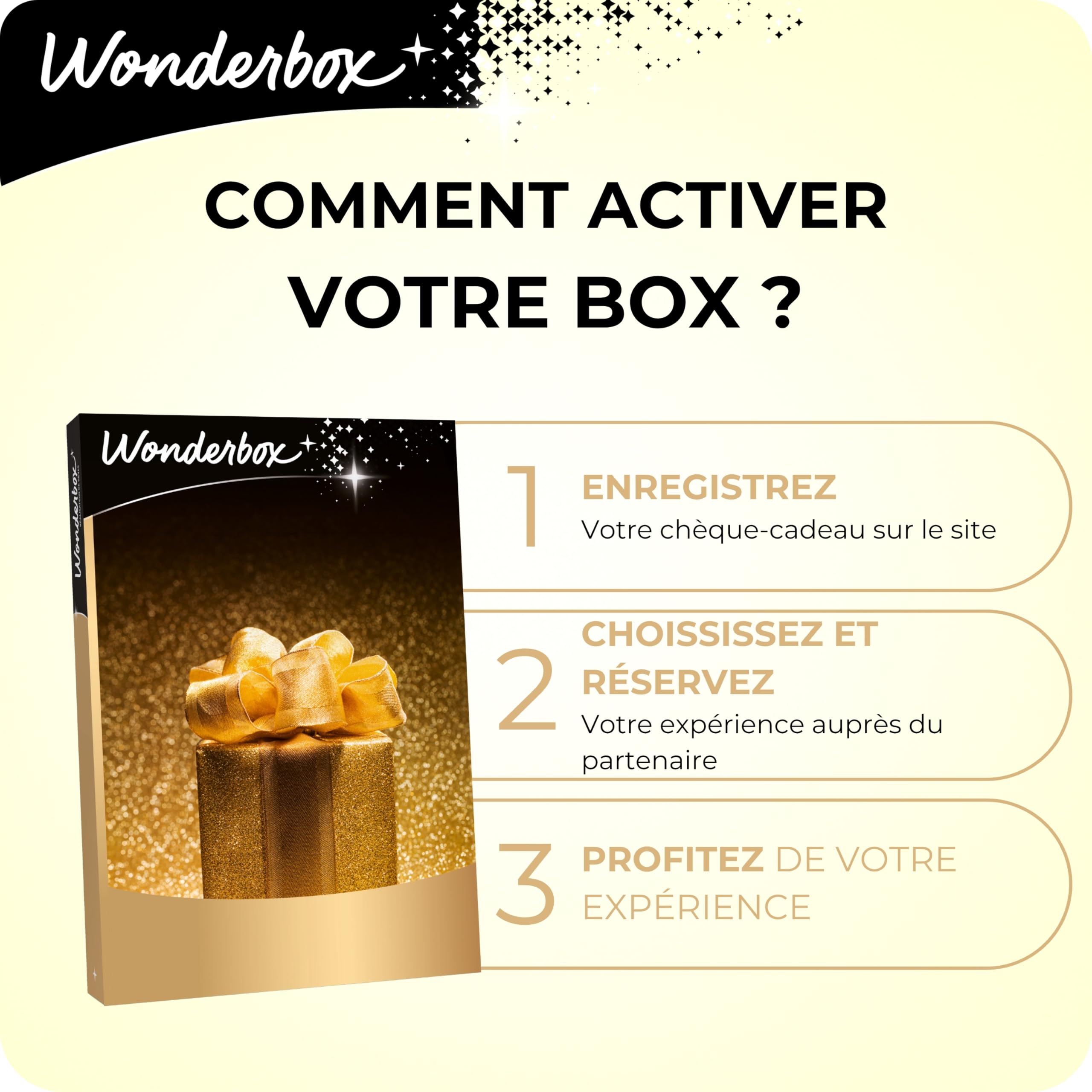 Wonderbox - pour des Parents Extra - Coffret Cadeau - Idée Cadeau Multi Activités