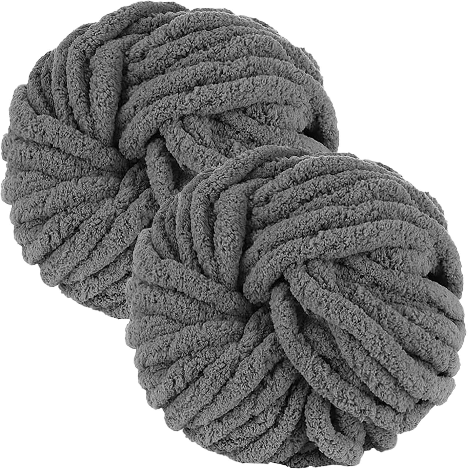 Bafeil Chunky Yarn 2-Pack, 250g x 2 Soft Thick Wool for Knitting & Crochet — image 1