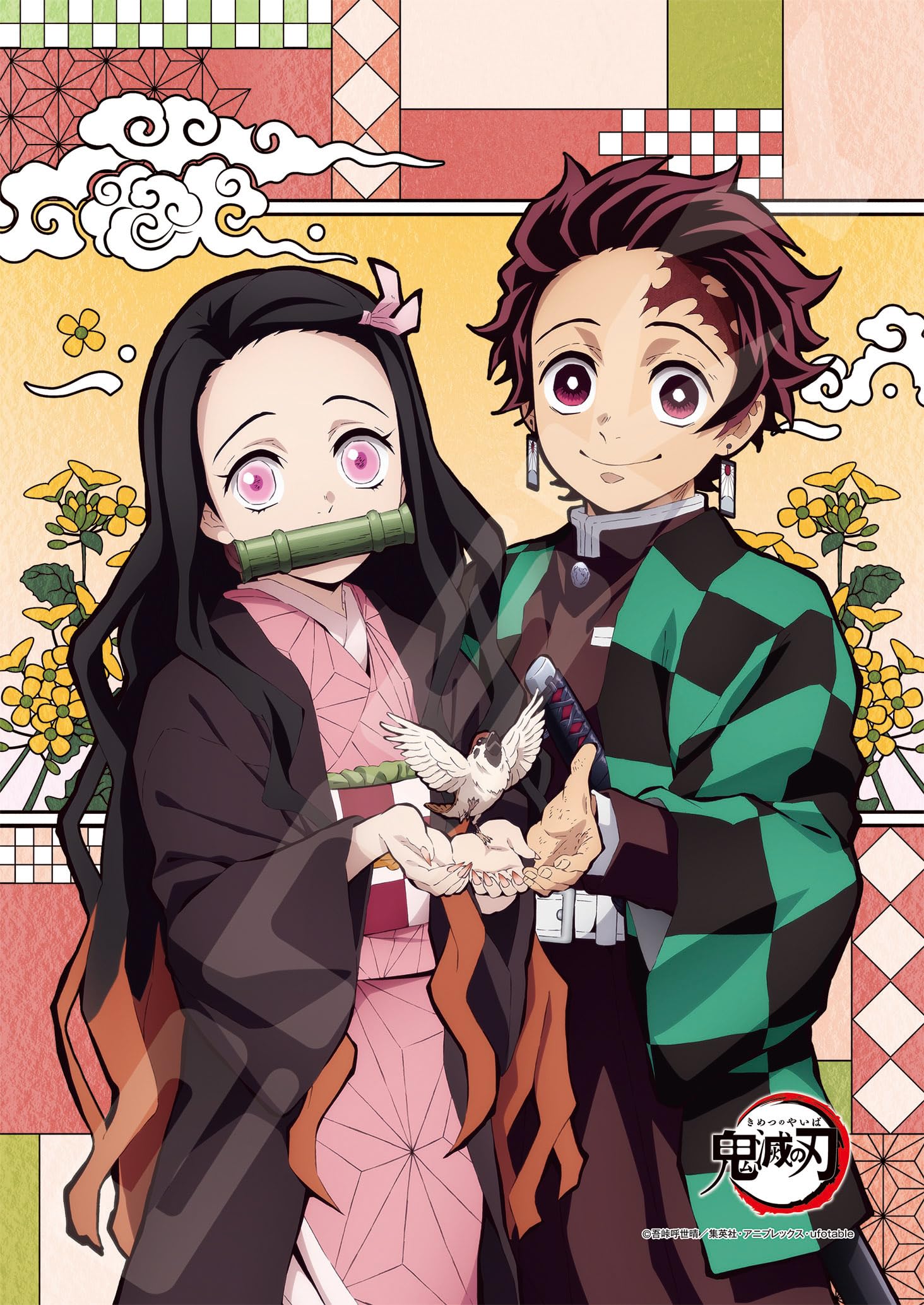 Amazon.com: Demon Slayer Tanjiro and Nezuko Jigsaw Puzzle
