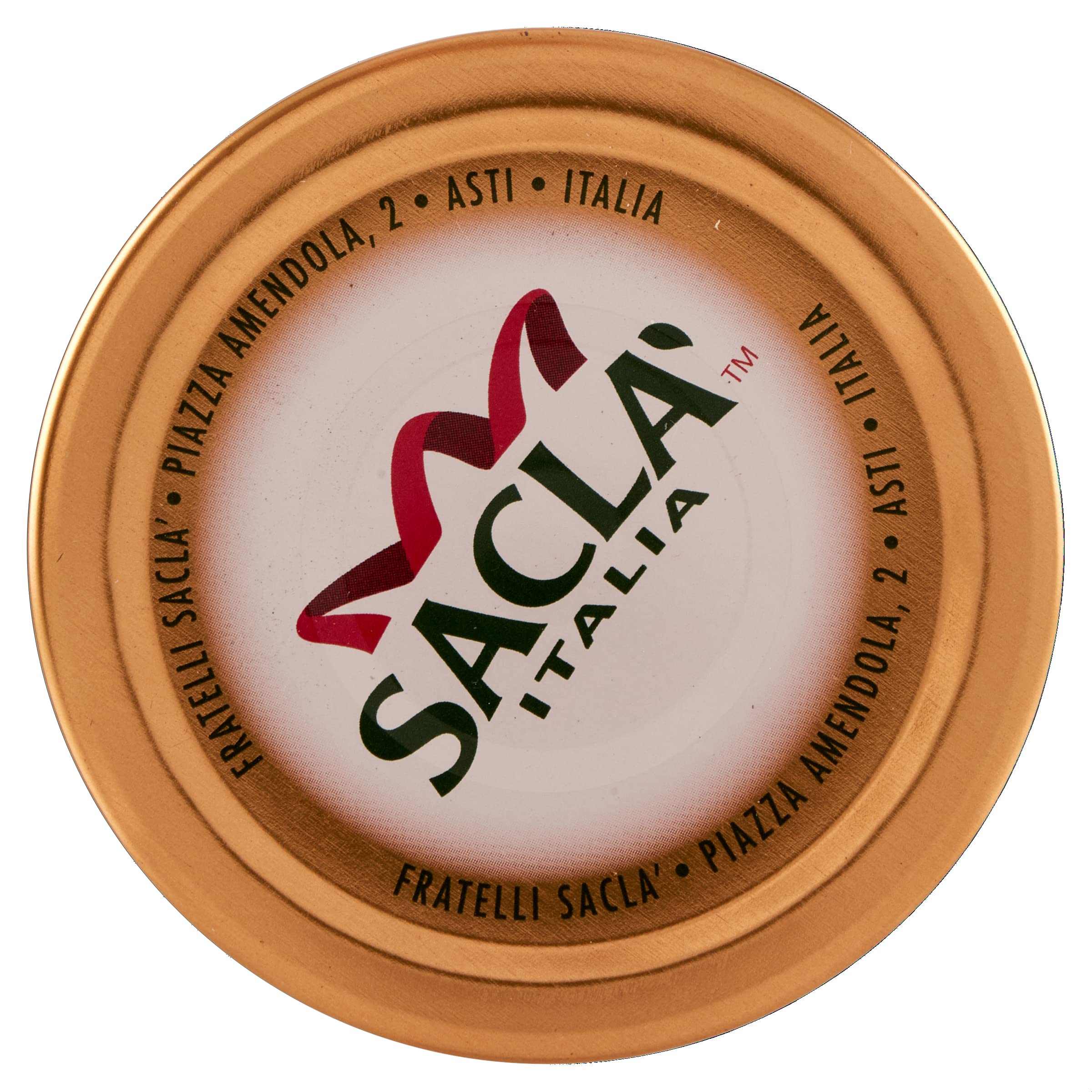 Saclà, Hummus di Ceci, Crema di Ceci e Semi di Sesamo Aromatizzata all'Olio Extra Vergine di Oliva, Vaso Vetro, 190g, Confezione da 6 Pezzi