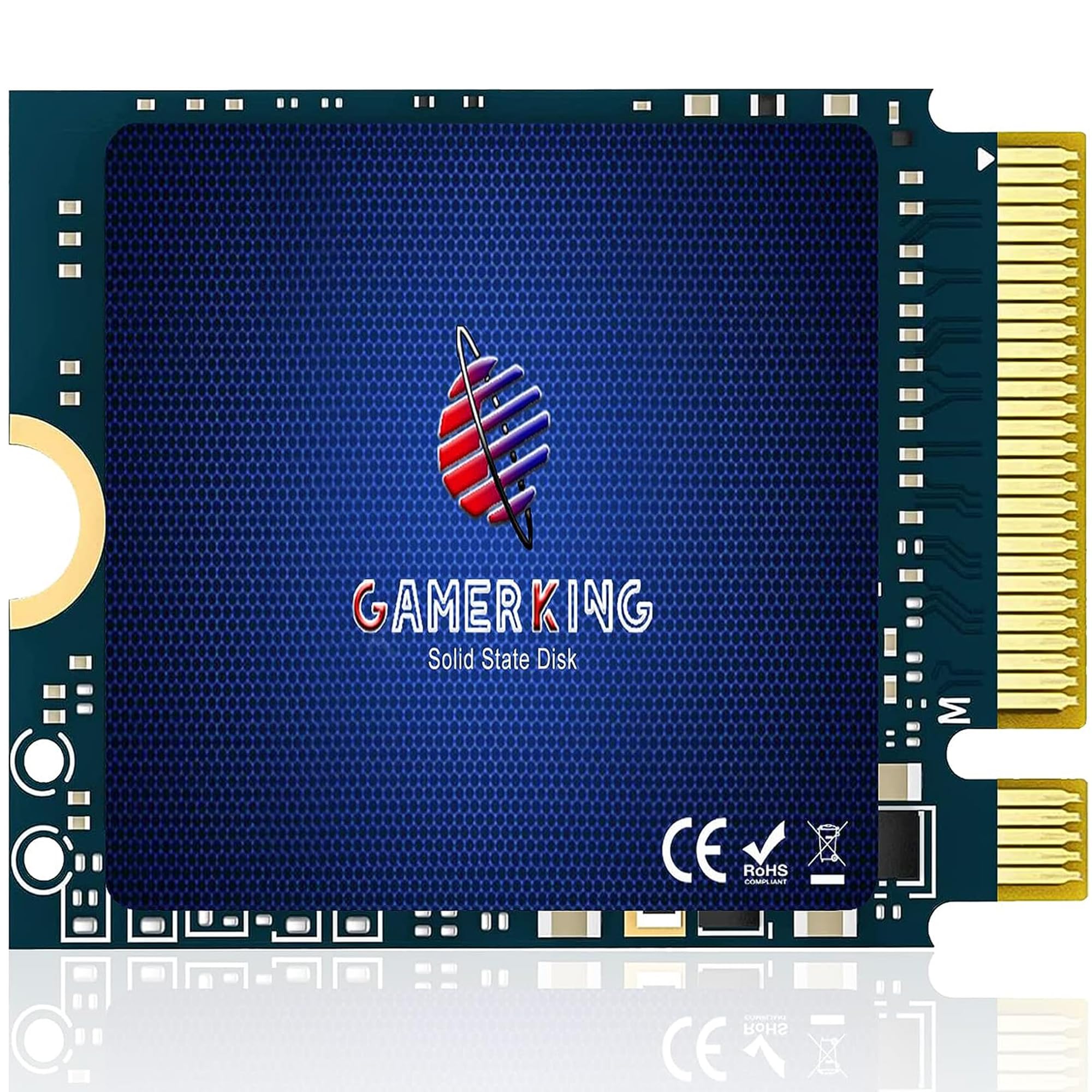 GAMERKING SSD 2TB M.2 2230 NVMe PCIe Gen 4.0X4,Internal Solid State Drive Compatible with Steam Deck Microsoft Surface pro 7/pro 8+/pro X/Laptop Go/Laptop3/Laptop4 GPD Ultrabook