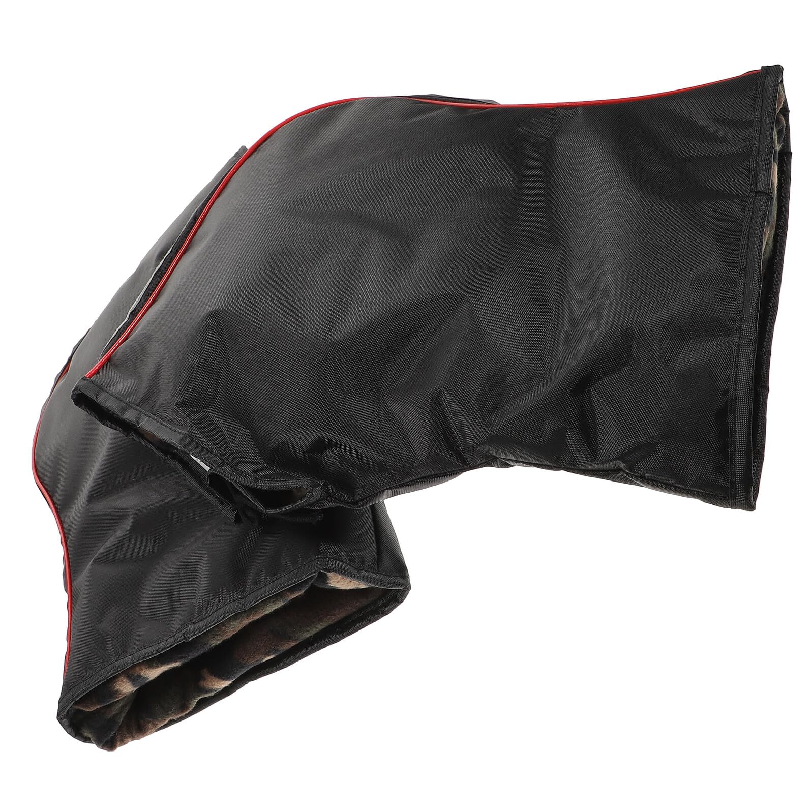 Alipis Guanti da Moto Invernali Riflettenti per Freddo Scaldamani da Manubrio per Motoslitta e Quad Accessori Protettivi per Guida Sicura Invernale Outdoor