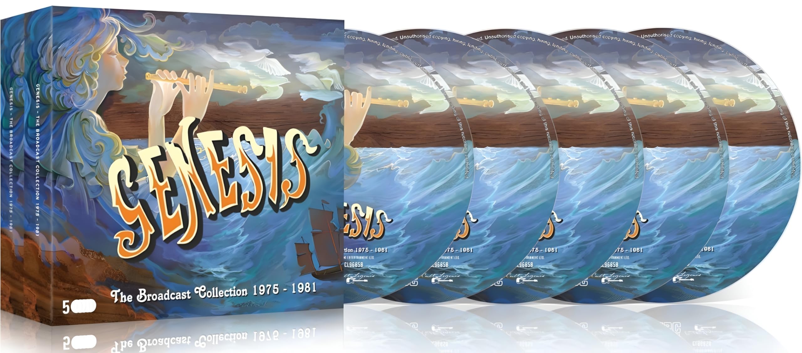 Genesis - The Broadcast Collection 1975-1981 - 5СD