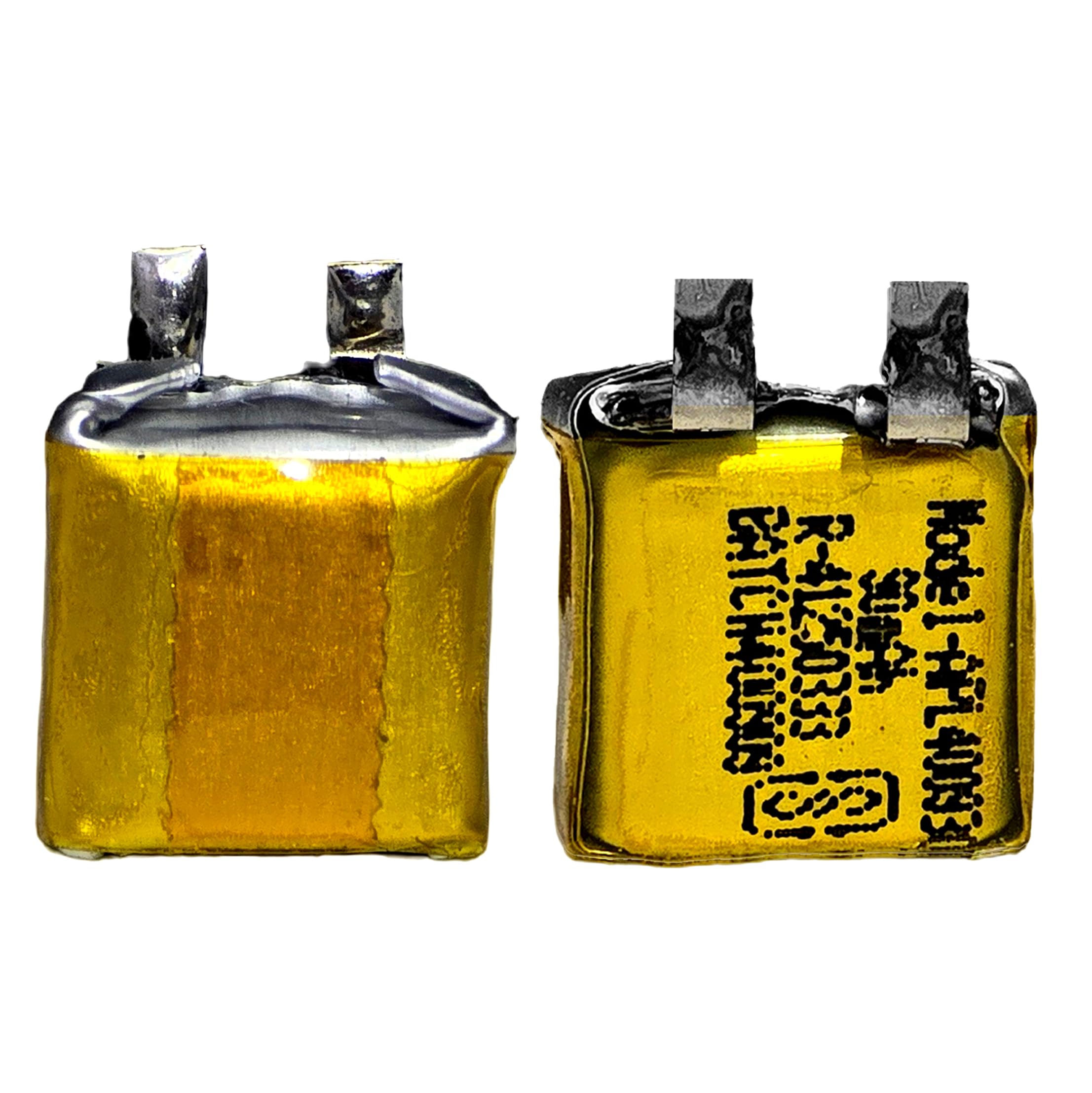 Digital Craft 2PC 90mAh Lithium Polymer LiPo Rechargeable Mini Battery 3.7V for TWS Earbuds Earpods Earphones Compact Lightweight High Performance LiPo Battery Long Backup Durable Power Cell,-image-28