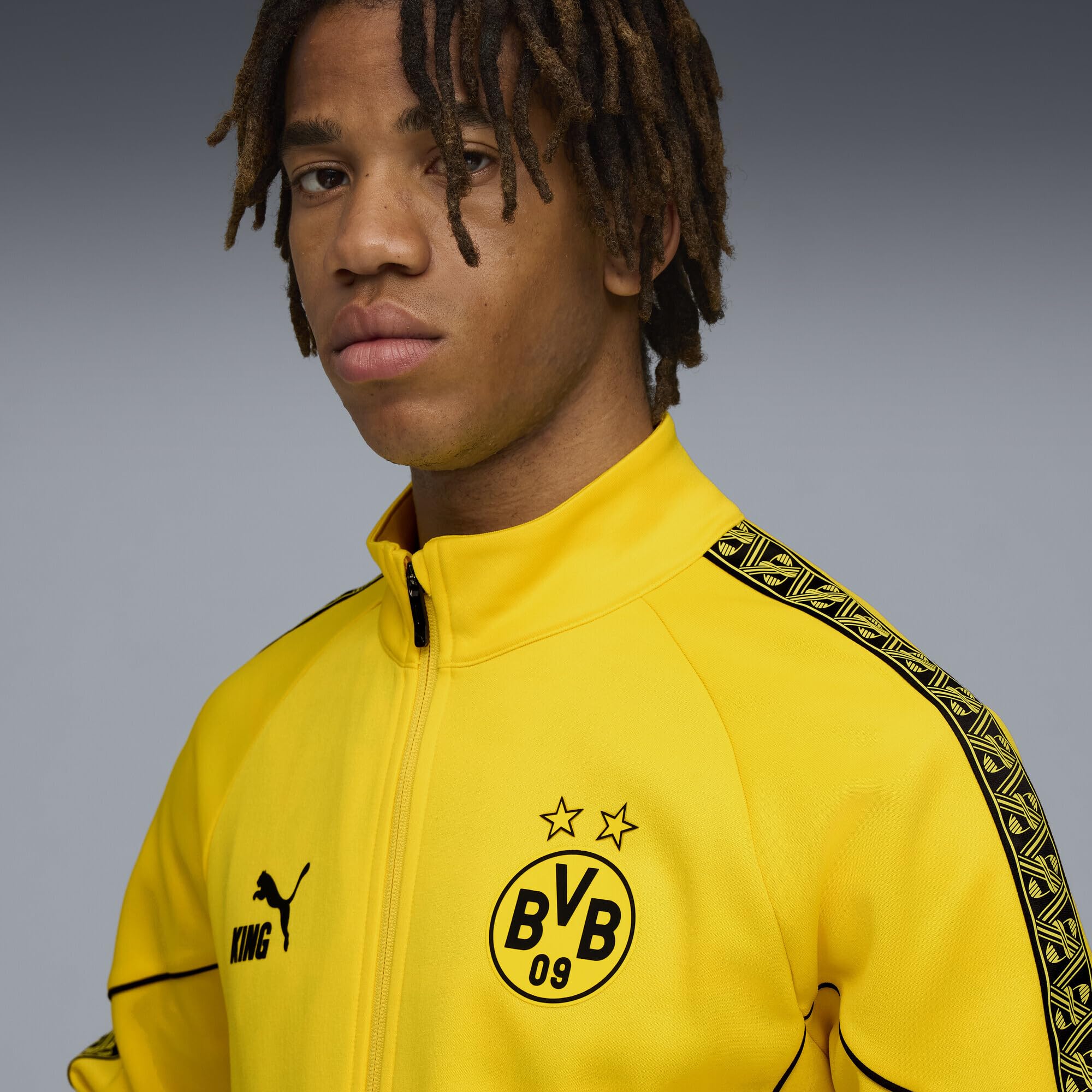 PUMA Herren Borussia Dortmund King Anthem Jacke