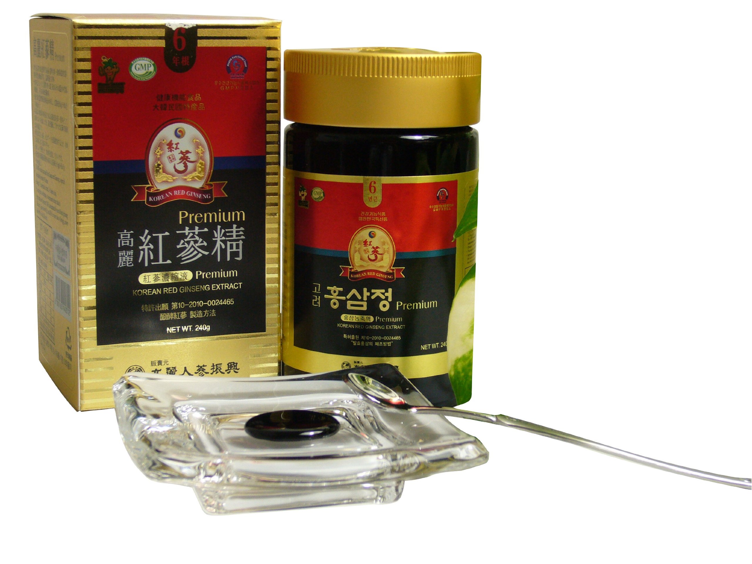 Amazon | 高麗人参エキス「高麗紅参精・Premium」（240g） 平行輸入品