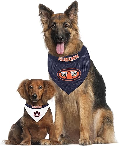 Miniatura 134 de Pets First Accesorios universitarios para mascotas, bandana reversible, Clemson Tigers, L/XL