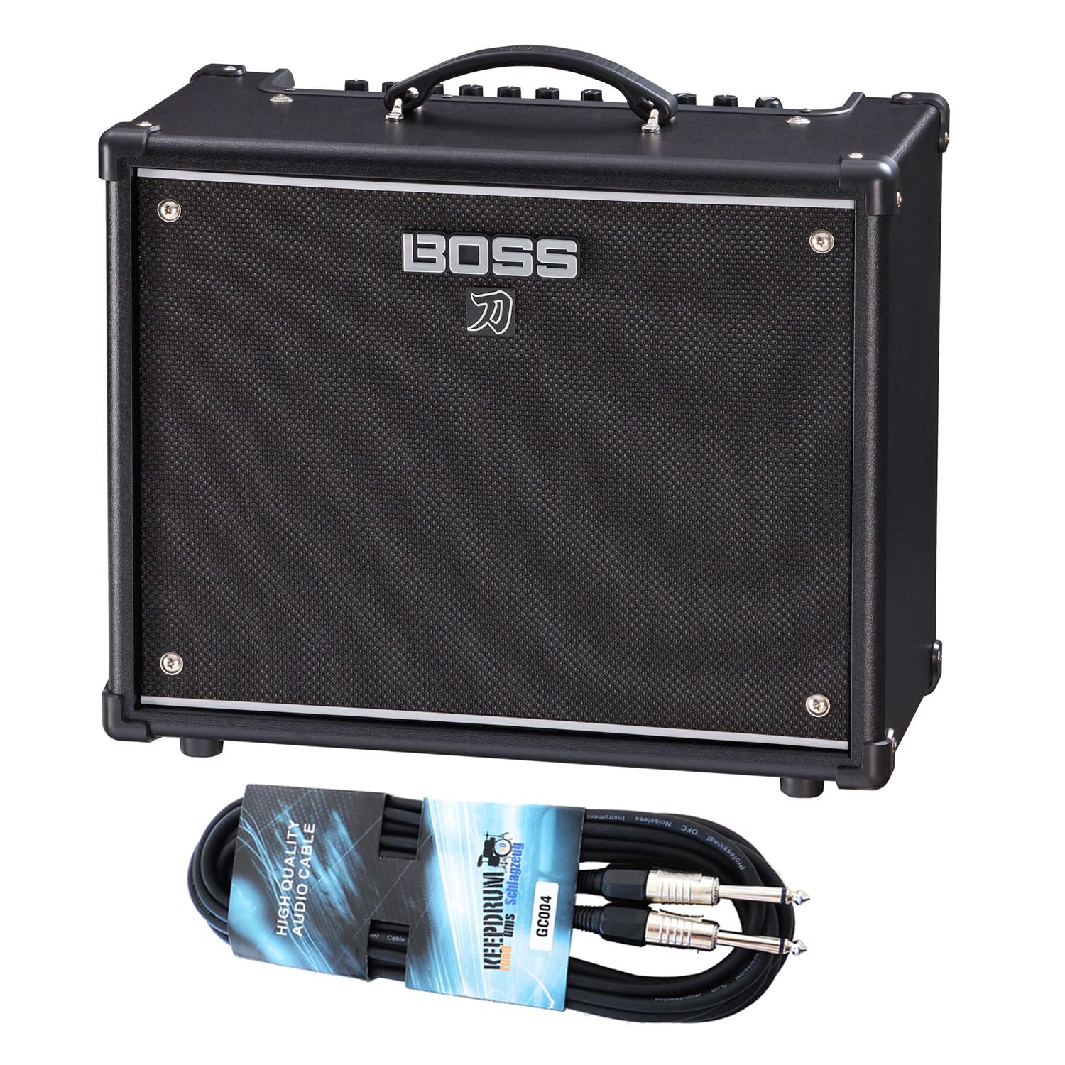 Boss Katana 50 Gen 3 Gitarren-Verstärker Combo + keepdrum Klinkenkabel