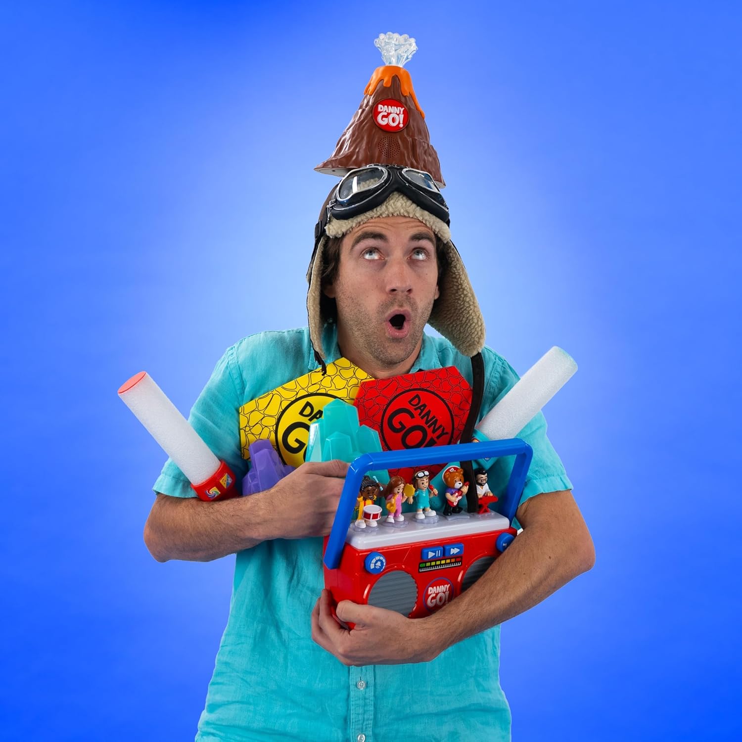 Danny Go! Aviator Hat - Officially Licensed Pretend Play Dress-Up Hat for Preschool Kids Inspired Show - Image 7