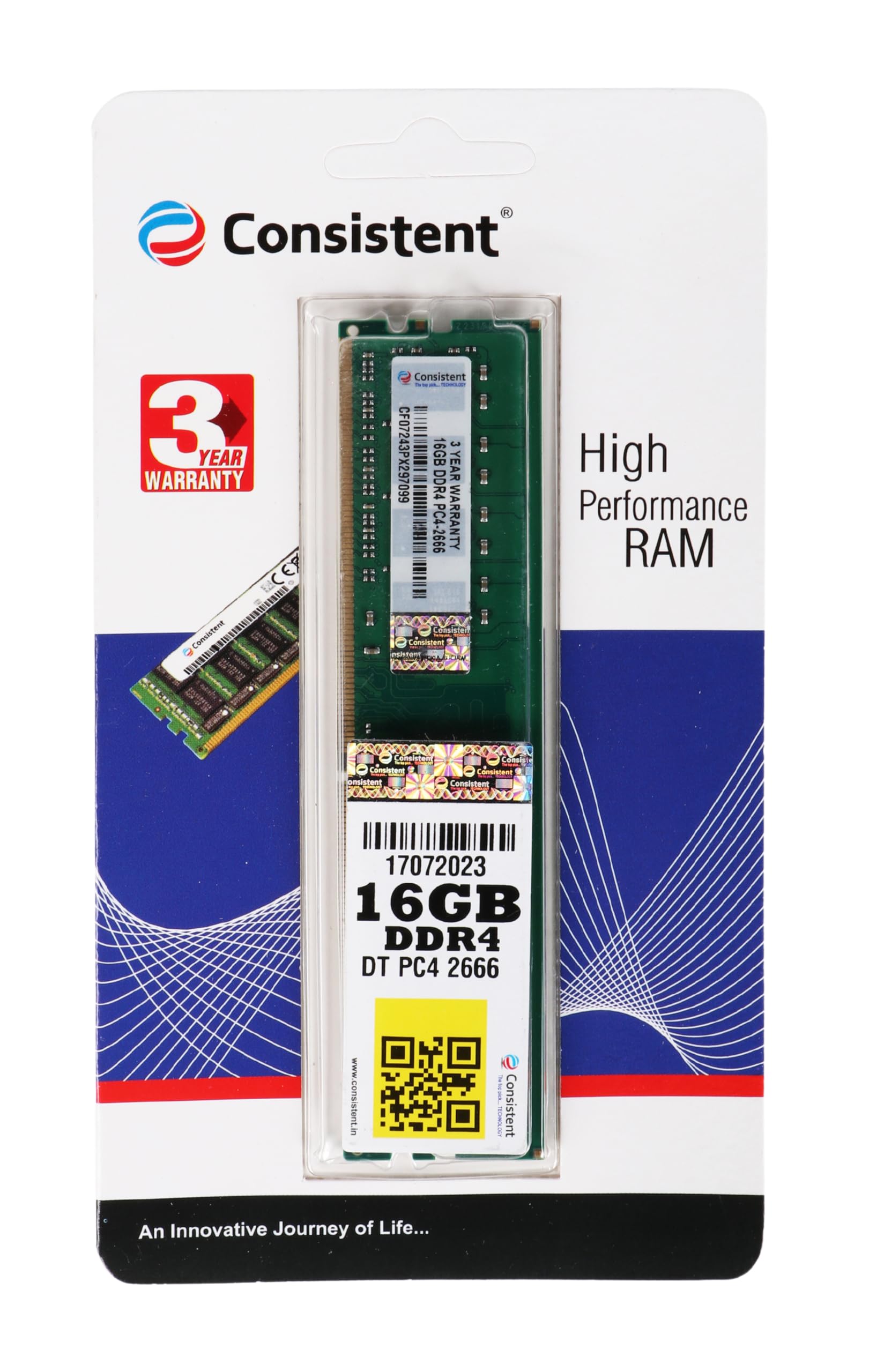 Amazon.in: Buy Consistent 16GB DDR4 RAM 2666MHz Desktop, Plug-and