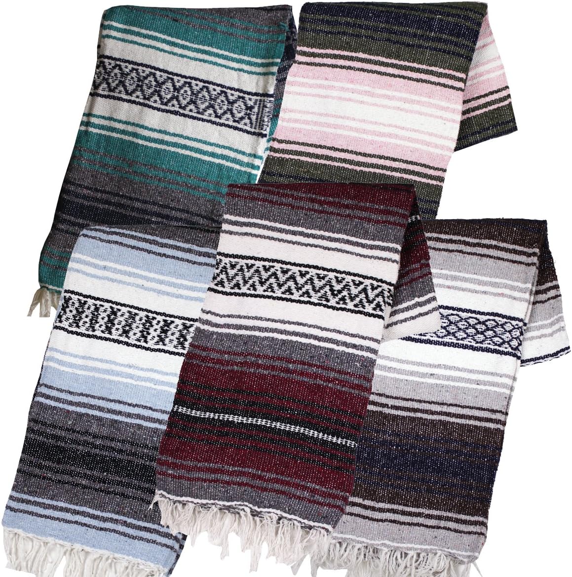 Canyon Creek Mexican Style Falsa Yoga Blanket (Mixed)