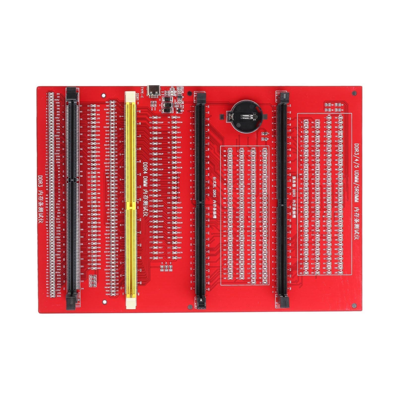 Headerbs Modulo RAM Memoria Server PC Desktop DDR3 DDR4 DDR5UDMM DDR5RDIMM Scheda Tester