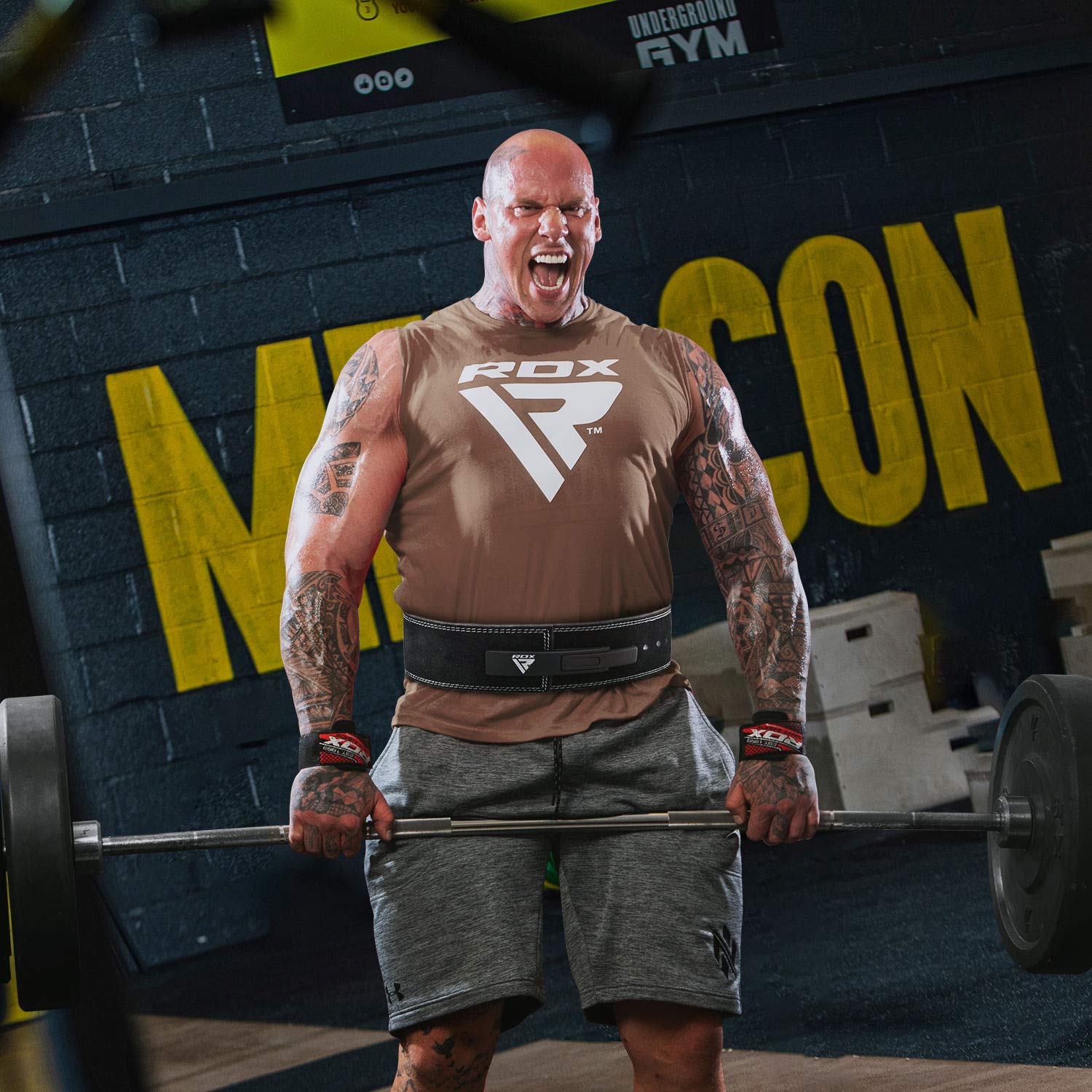 Powerlifting Belt for Weight Lifting, Approved by IPL and USPA, Lever