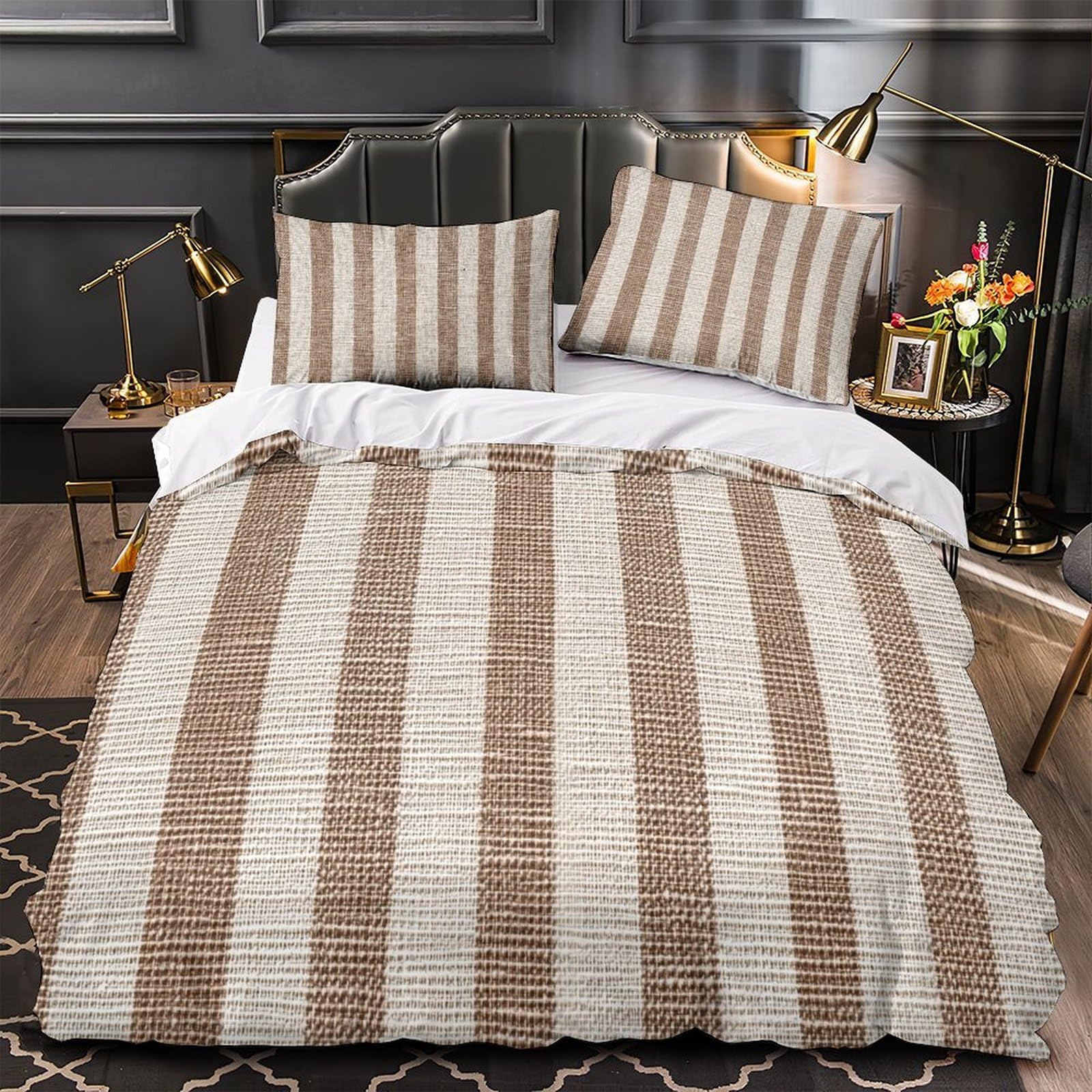 Housse de couette douce et confortable pour chambre d'homme dynamique