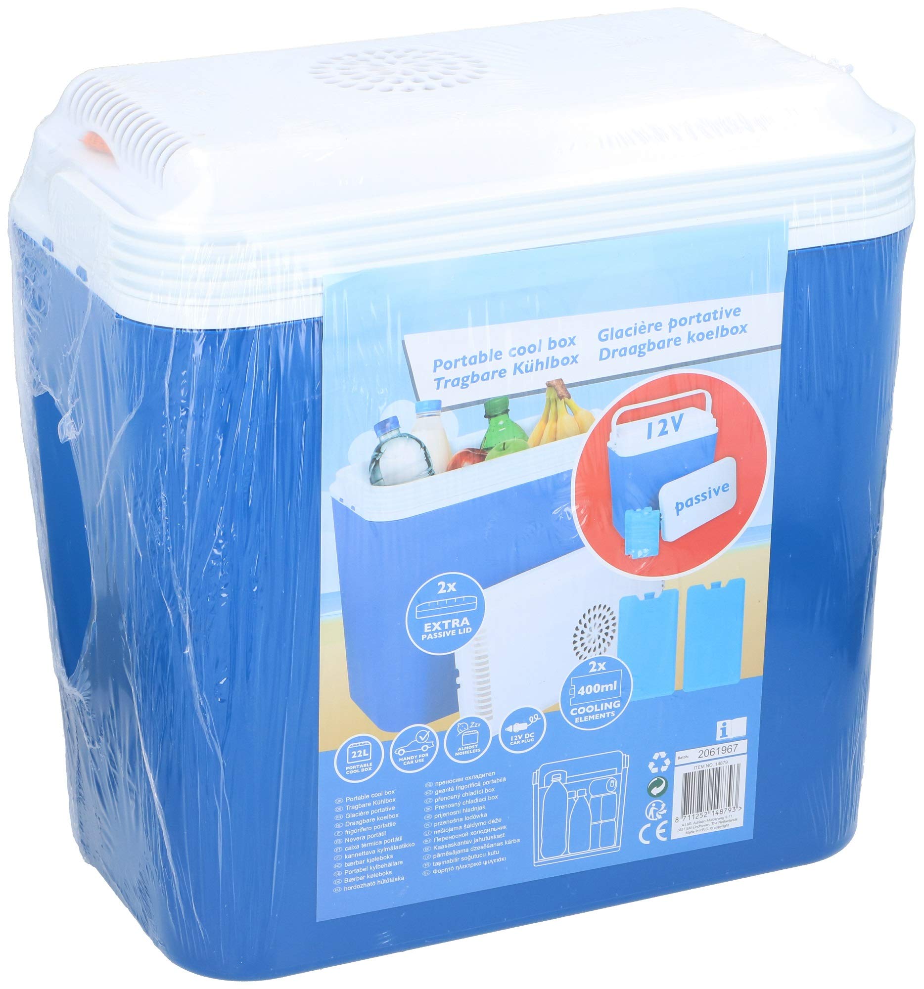 All Ride Lodówka turystyczna, 22 l, 12 V, niebieska