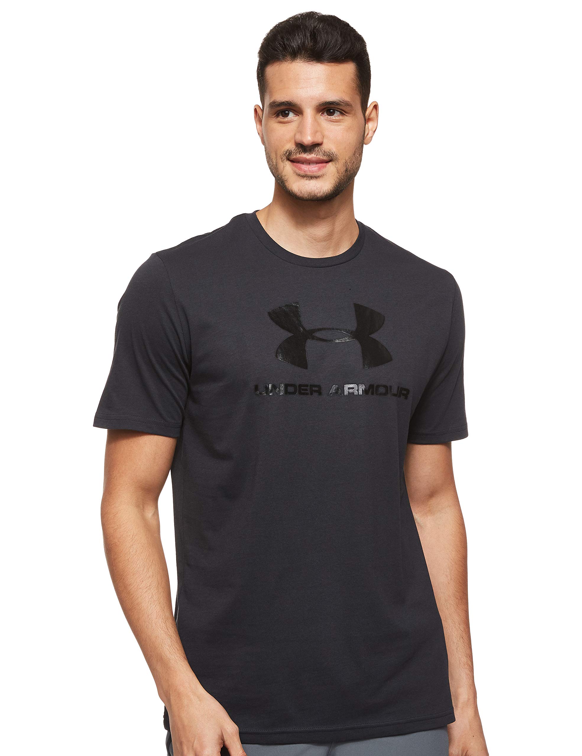 Under Armour mens UA Clear Logo Short Sleeve Top