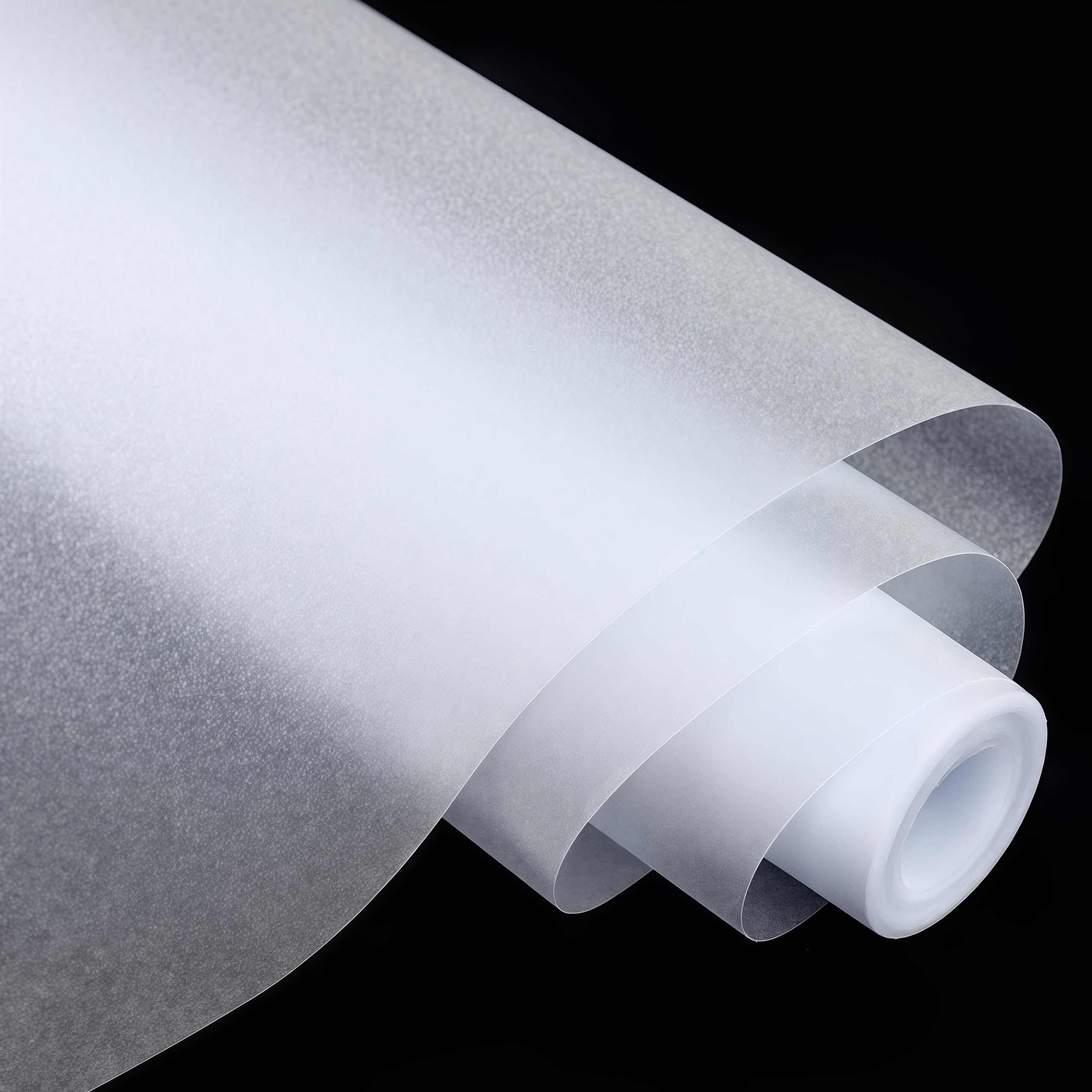 Pellicola Vetri Smerigliata Bianca Opaca Autoadesiva 5m Rotolo 30-90cm Larghezza Anti-Riflesso Bagno Ufficio Casa,50cm