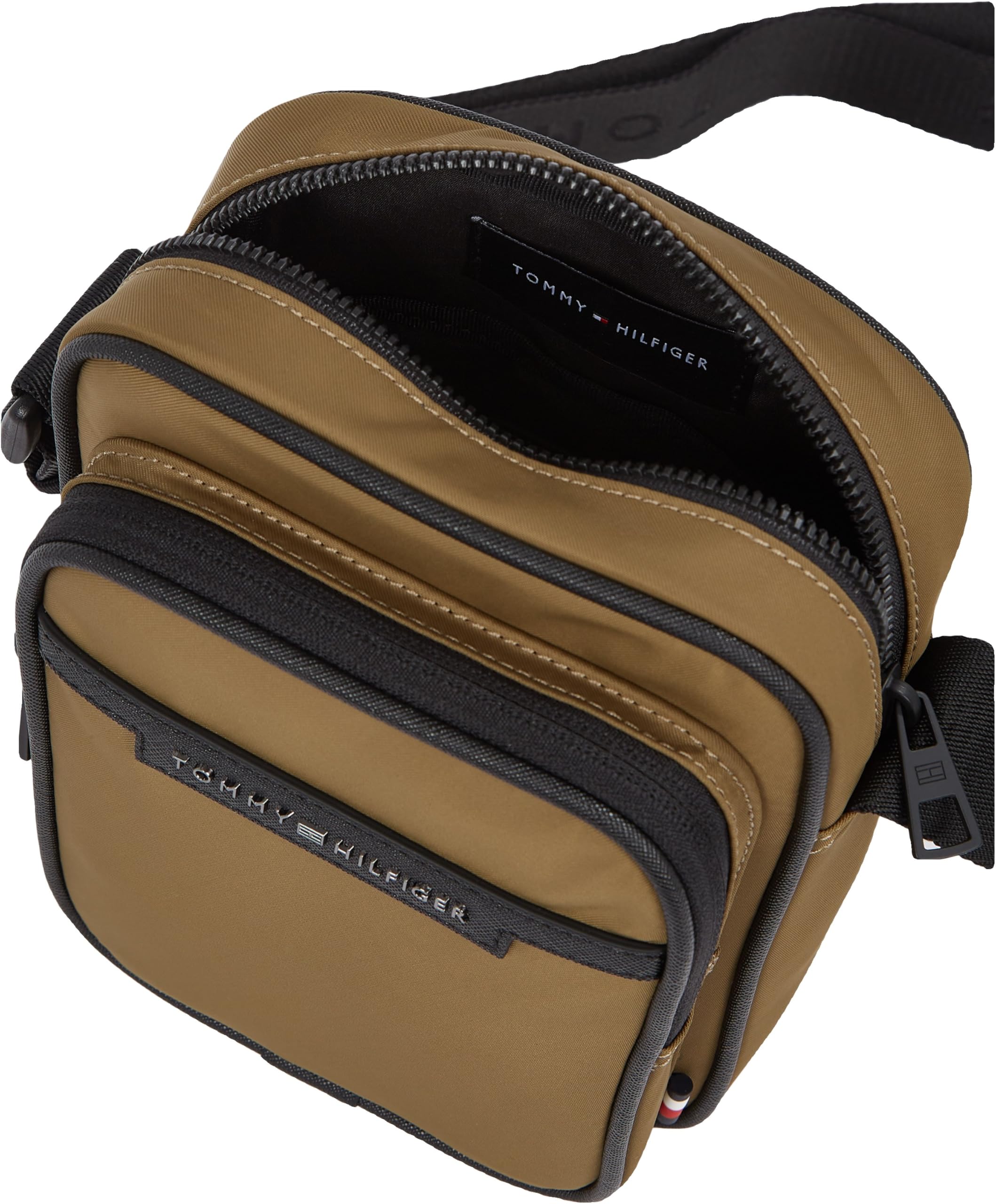 Tommy Hilfiger TH REPREVE MINI REPORTER GX4 - SANDALWOOD BROWN One Size