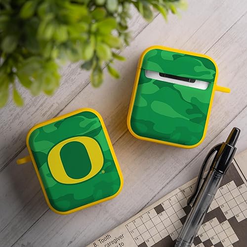 Miniatura 2 de AFFINITY BANDS Oregon Ducks Camo HDX - Funda compatible con Apple AirPods Generaciones 1 y 2