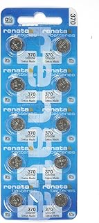 Renata 370 Silver Oxide Battery - 10 Pack (370-10)
