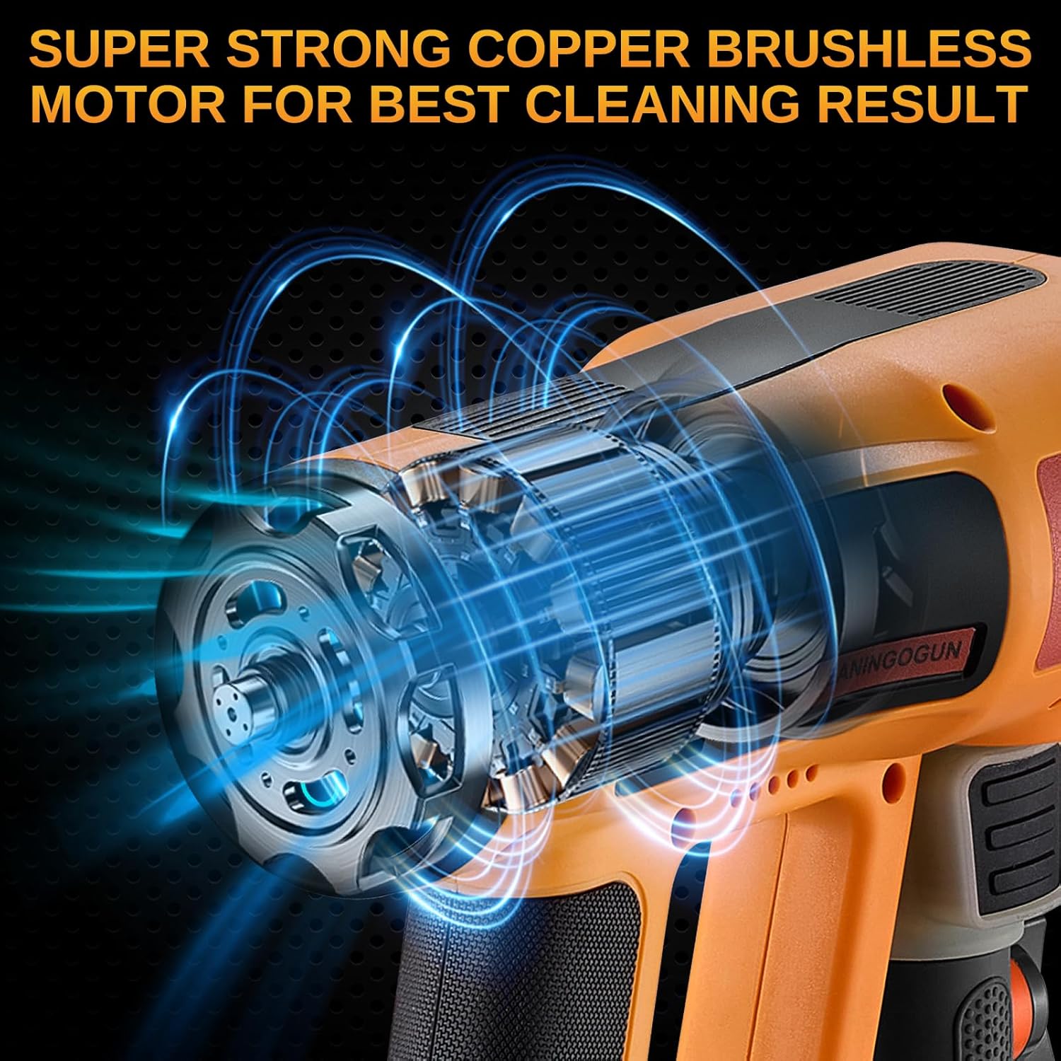 Cordless Pressure Washer Battery Powered 1060 PSI Compatible with Makita Battery, Portable Power Washer for Cars 5000mAh Brushless Motor & 2.5 GPM High-Pressure Washer, 6-in-1 Nozzle, LCD Screen