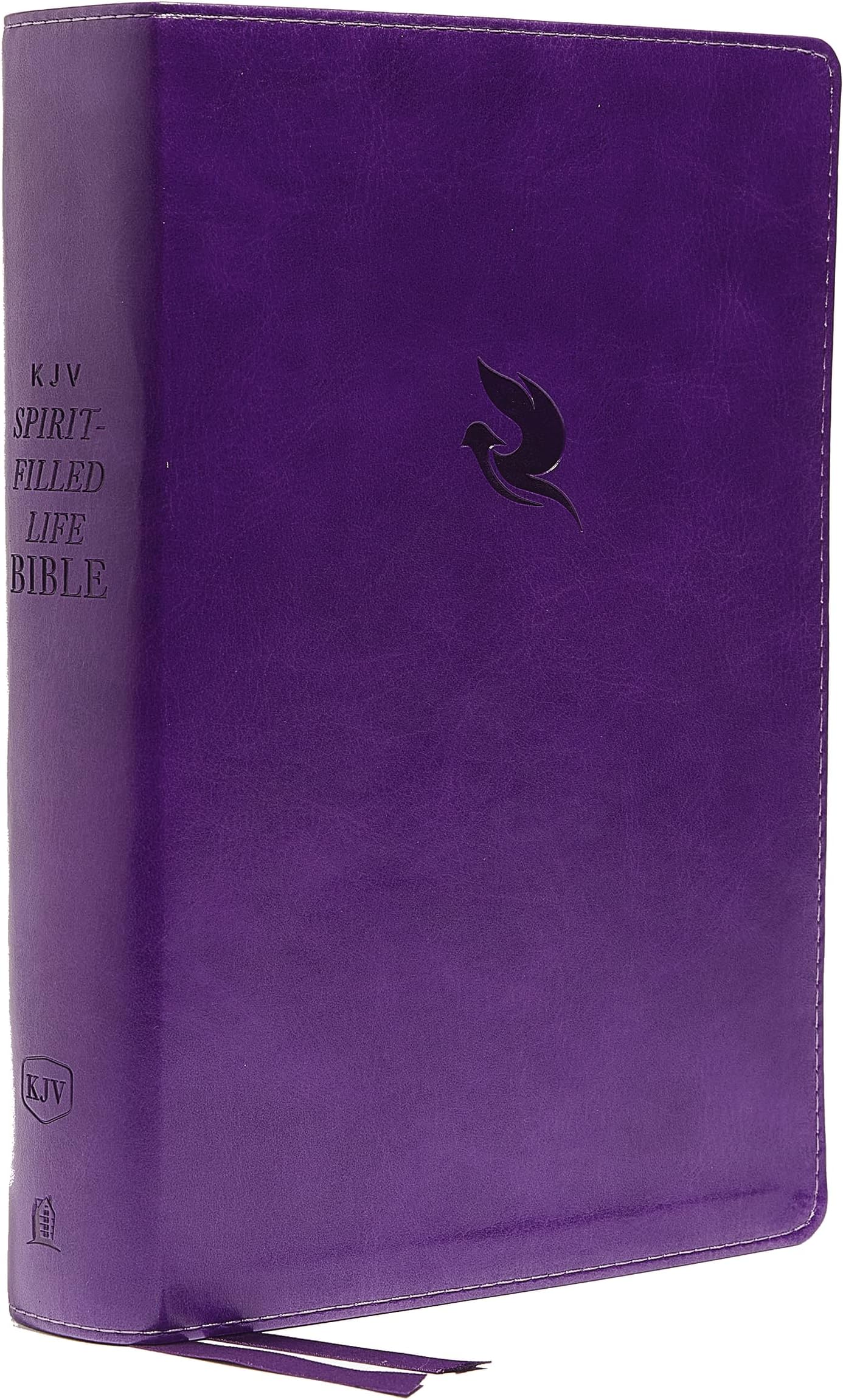 KJV, Spirit-Filled Life Bible, Third Edition, Leathersoft, Purple, Red Letter, Comfort Print: Kingdom Equipping Through the Power of the Word