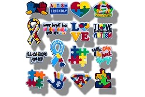 Autism Charms for Crocs - Express Understanding and Support