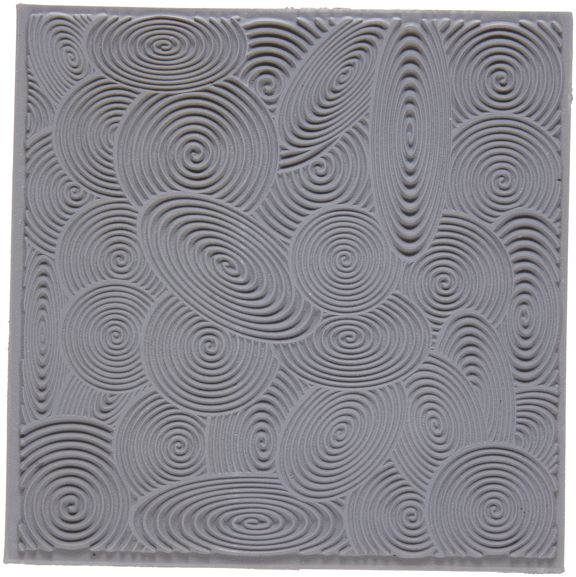 Plaques à Texture CERNIT 9x9cm Pour Pâte à Modeler - Effets Relief Et Motifs En Caoutchouc