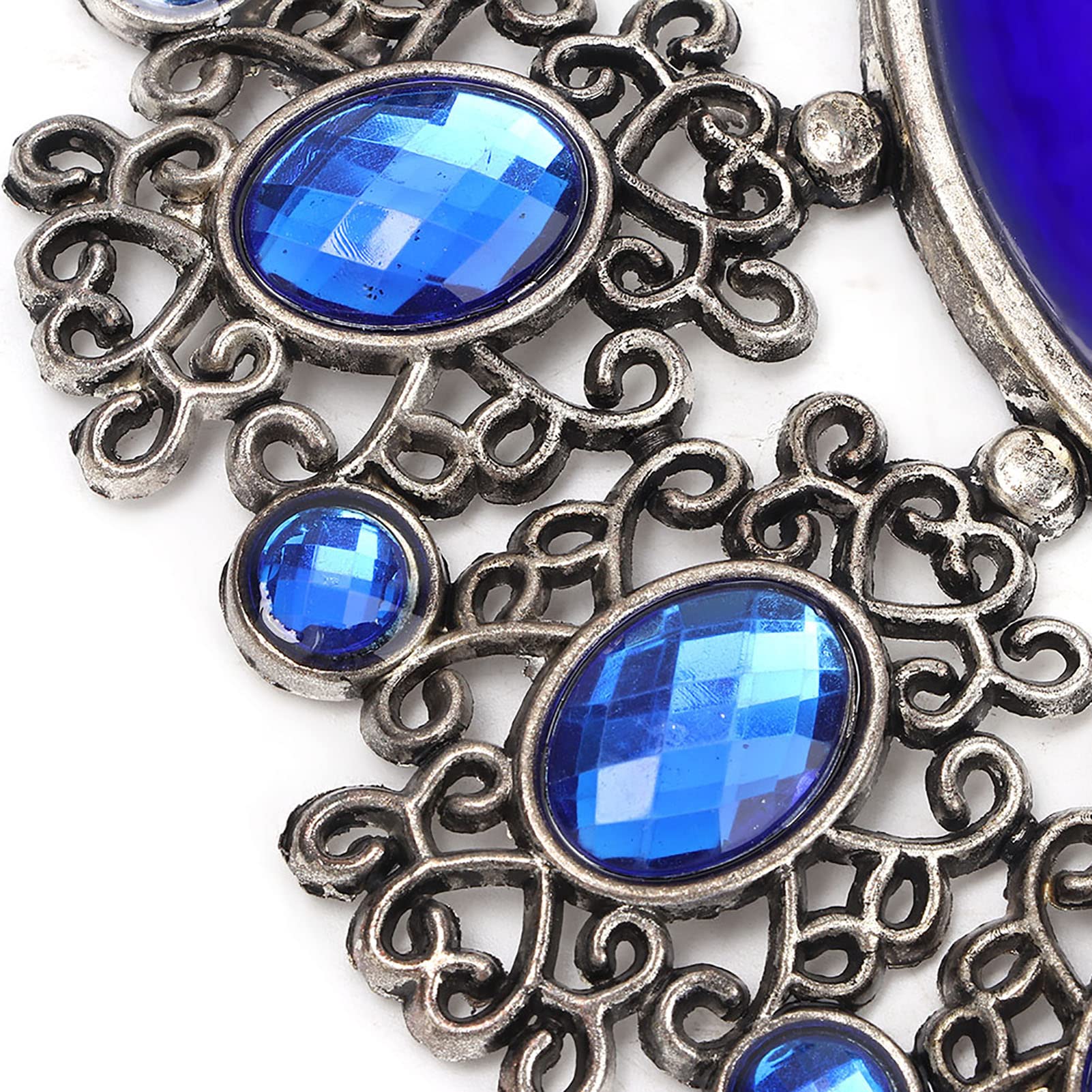 Fydun Ornamento amuleto Perline turche Blu malocchio con Ciondolo in Vetro Blu per Decorazione Domestica da Appendere alla Parete