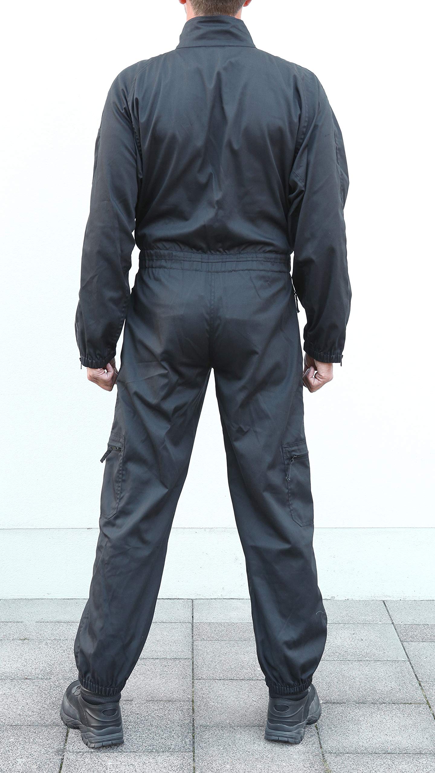 Brandit Overall Hombre Mono Negro Ancho
