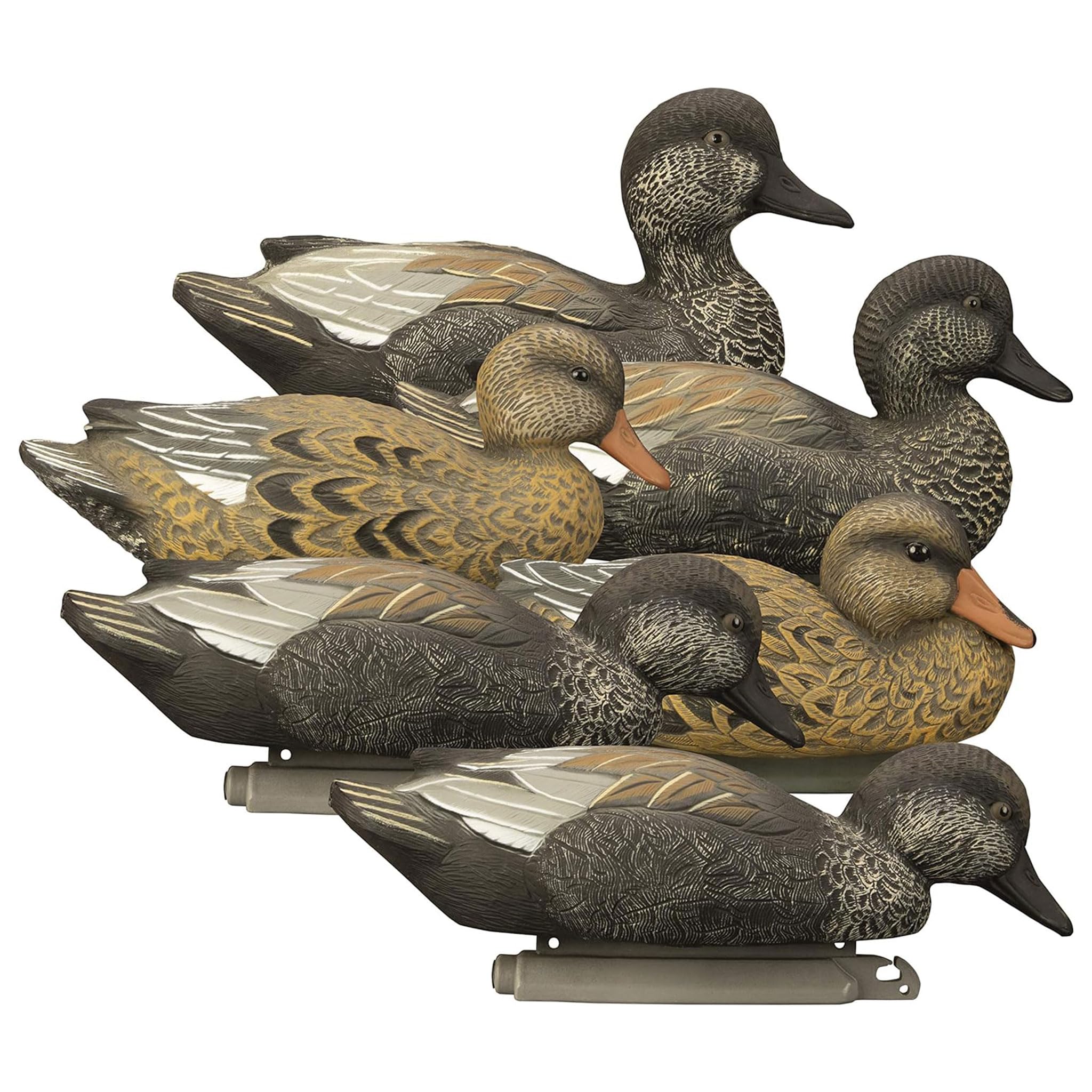 Higdon Outdoors Standard Gadwall Decoys, Foam-Filled